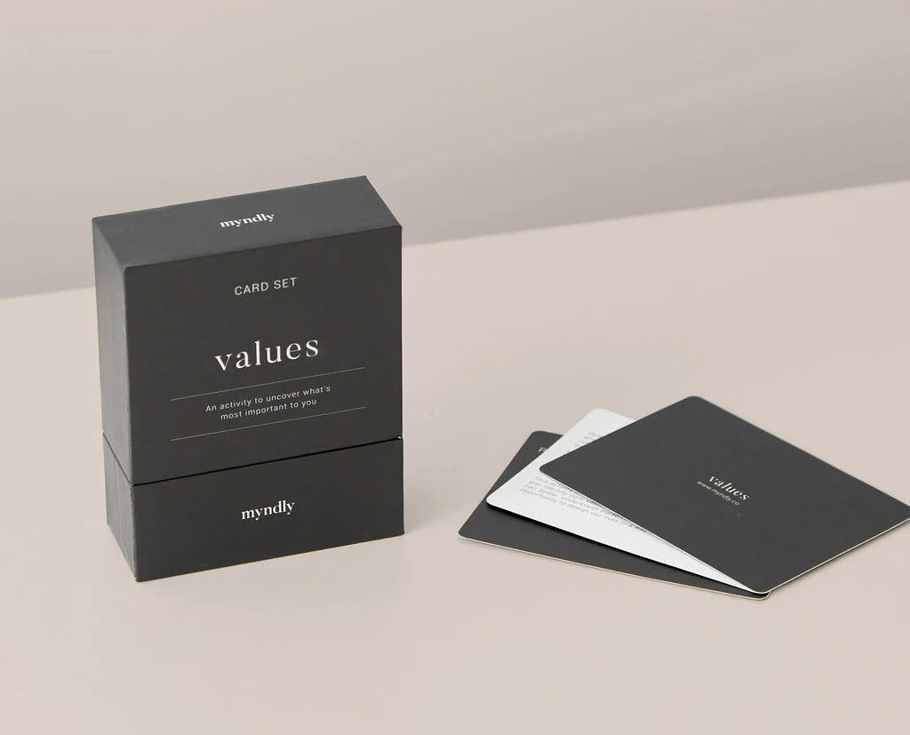 Values Cards: A tool for identifying your values.