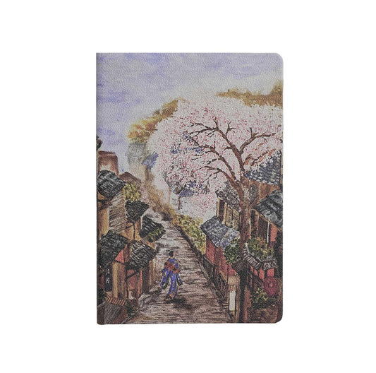 Kyoto Dreaming, Dreamscape Collection, A5 Hardcover Diary, Lined
