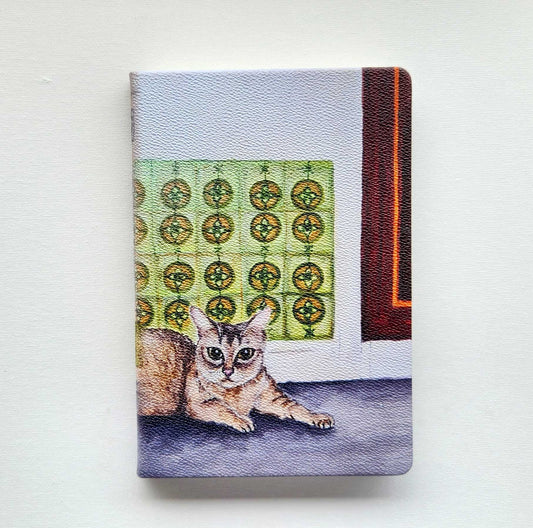 Pintu Pagar Cat, the Singapore Collection, A5 Hardcover Diary, Lined