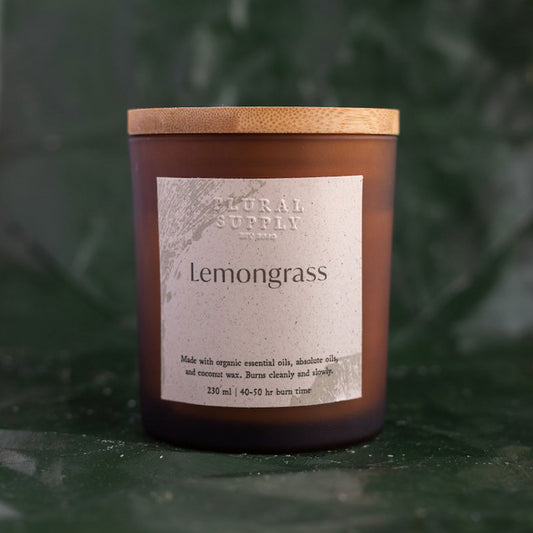 Lemongrass Coconut Wax Candle