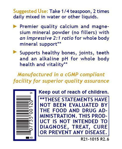 Calcium Magnesium, Premier (8 oz Powder)