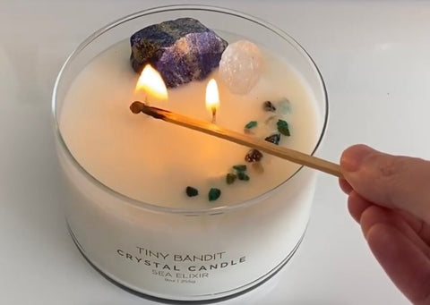 Crystal Candle - Sea Elixir