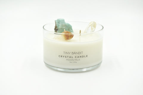 Crystal Candle - Moon Milk