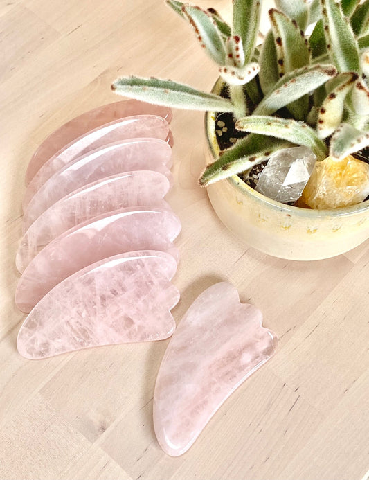 ROSE QUARTZ GUA SHA