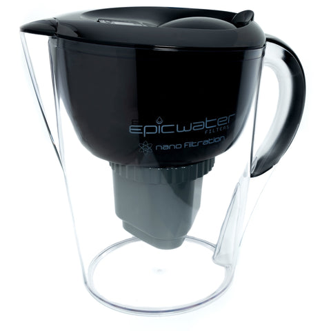 Epic Nano Water Filter Pitcher, Navy Blue