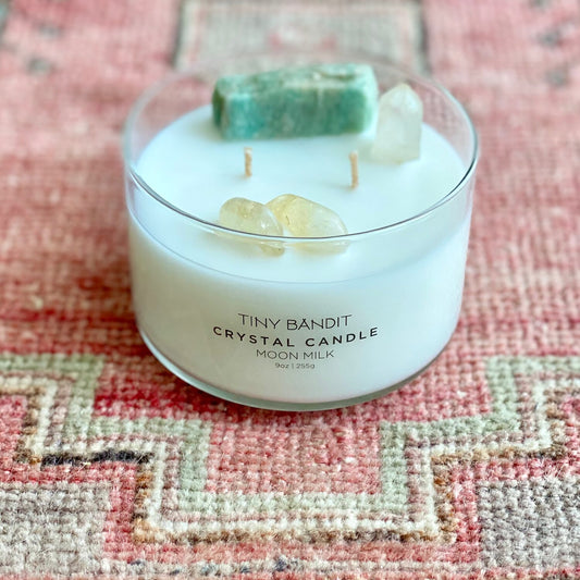 Crystal Candle - Moon Milk