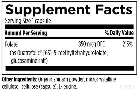 L-5-MTHF 8,500 mcg DFE (5 mg)